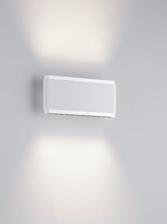 Helestra LED Wandleuchte KOBE in mattem Weiß dimmbar